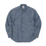 5229T/Cシャンブレーワークロングスリーブシャツ　1784-01
