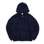 353410.0オンス　ビッグシルエットスウェットフルジップパーカ(裏パイル)　5203-01