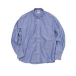 5267オックスフォード　ルーズフィットボタンダウンロングスリーブシャツ　1267-01