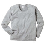 3259スリムフィットＵネックロングスリーブＴシャツ　ＳＵＬ-116