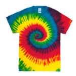 3063タイダイ レインボー&マルチカラーTシャツ　TD1000