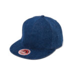 4592NEWHATTAN デニム フラットバイザーキャップ　NF1722